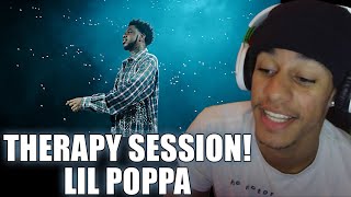 MESSAGE TO THE HOOD Lil Poppa  Therapy Session REACTION [upl. by Gnap]