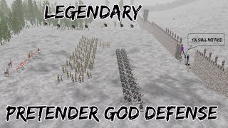 Dominions 5  Pretender God Legendary Defense [upl. by Golightly]