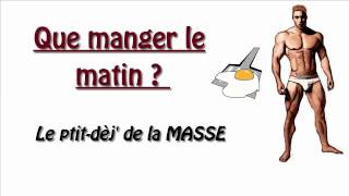 Que manger le matin  Le petit déjeuner de la MASSE musculaire  ksCoaching [upl. by Flinn]