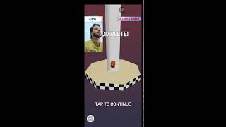 Live Stack Ball 17D 🎗️ stackball stackball3dlive stackball3dgameplay live shortfeed [upl. by Rydder]