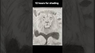 Lion 🦁😎art lion viral trending shortsfeed shorts [upl. by Constantino]