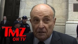 Rudy Giuliani Reveal at Masked Singer Taping Prompts Judges to Walk Out  TMZ TV [upl. by Magdaia106]