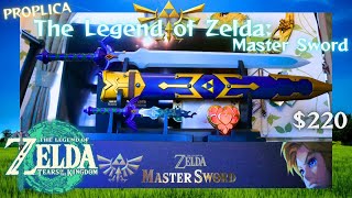 Review The Legend of Zelda Master Sword PROPLICA PREMIUM BANDAI Unbox Eng sub [upl. by Kline]