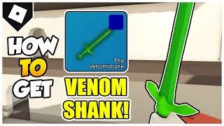 How to get THE VENOMSHANK MELEE in ARSENAL Nights End Developer Sword Quest ROBLOX [upl. by Aiem]