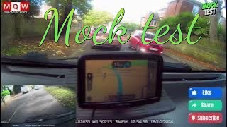 Mock Driving test  Driving test route  test Fail  Fearnville lesiure centre  Leeds  Harehills [upl. by Ladiv690]