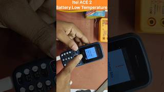 Itel Ace 2 battery temperature too low problem solution [upl. by Notterb]