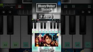 Herry Potter Theme Song Piano Tutorial 🎹  shorts piano herrypotter short [upl. by Lleuqram]