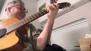 Fairytale of New York a classical guitar tribute to Shane MacGowan [upl. by Ebbie]