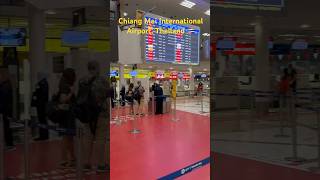 Chiang Mai International Airport Thailand 🇹🇭 shorts airport thailand travel [upl. by Akehsat]