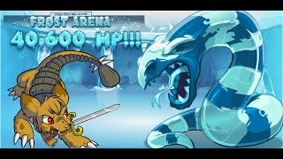 Neopets Battledome  1P Snowager  Mighty Difficulty Hard 40600 HP [upl. by Ax]