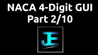 Explained NACA 4Digit GUI Part 210 MATLAB [upl. by Mmada720]