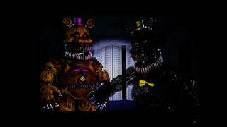 Nightmare Fredbear distance laugh [upl. by Joshia]