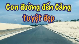 Con đường đến Cảng Bắc Vân Phong cát trắng tuyệt đẹp—Đầm Môn Quê Tôi  Vạn Ninh Khánh Hoà 106 [upl. by Enilekcaj]