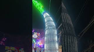 Beautiful Rocket Decoration music rock rocketleague light decoration viralshorts rgb [upl. by Bergeron891]