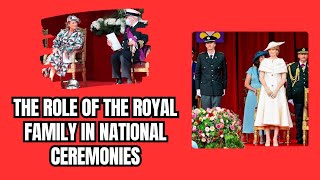 Ceremonial Splendor The Royal Familys Role in National Events [upl. by Lawtun]