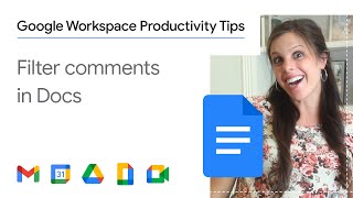 How to filter comments in Google Docs [upl. by Drofyar]