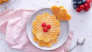 Waffel Rezept wie von Oma [upl. by Attemaj107]