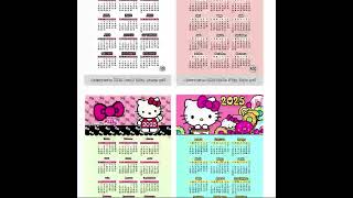 CALENDARIO 2005 para IMPRIME GRATIS [upl. by Virgel893]