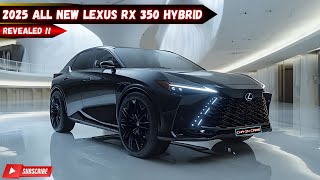 Lexus RX Reborn AllNew 2025 RX 350 Hybrid Unveiled  Release Date Specs amp More [upl. by Edgerton267]