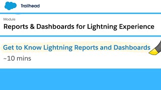 Get to Know Lightning Reports and Dashboards  Reports amp Dashboards for Lightning Experience [upl. by Race]