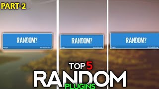 Top 5 Random Plugins For Your Aternos Minecraft Server  Part2 [upl. by Arika517]