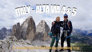 Italy 2023  Hiking the Alta Via 4 amp 5  By Tim Sannen [upl. by Nievelt218]