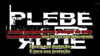 Plebe Rude Proteção Karaokê [upl. by Ariad]