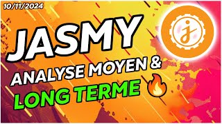 JASMY ANALYSE MOYEN amp LONG TERME 🔥 [upl. by Strang490]