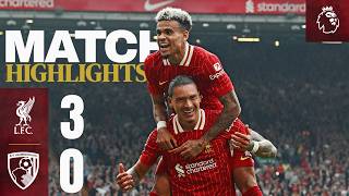 Brilliant Nunez Goal amp Another Diaz Double  Liverpool FC 30 Bournemouth  Highlights [upl. by Glialentn40]