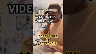 Countdown to a SoulCycle class fitness soulcycle fitnessinstructor [upl. by Ajar]