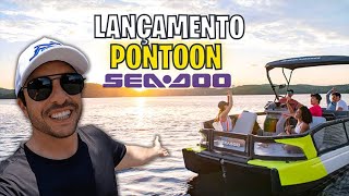 Testamos o lançamento Pontoon SeaDoo Switch O barco totalmente personalizável com manuseio simples [upl. by Linn]