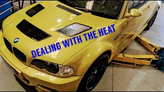 S85 V10 Swap E46 M3  Bonnet Vent Installation  Brintech Customs [upl. by Hardin]