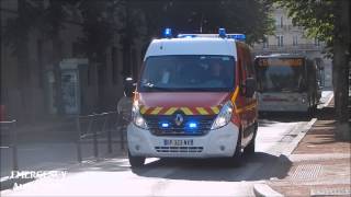 Lyon Confluence GendarmerieVSAV x3 GT Lyon 2 [upl. by Forest]