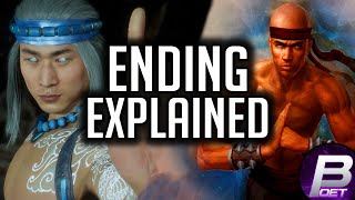 Mortal Kombat 11 AFTERMATH ENDINGS EXPLAINED Story Mode DLC [upl. by Eidson]