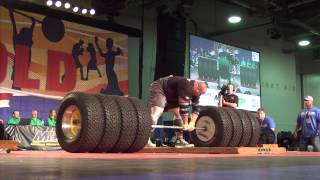 Brian Shaw Ties World Record Deadlift 1128 Pound Deadlift [upl. by Yrome]