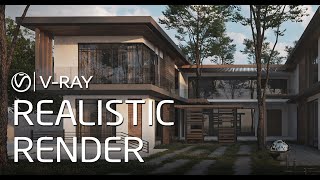 Vray 6 Realistic Rendering Tutorial  Best Vray Settings Must Learn [upl. by Teyut863]