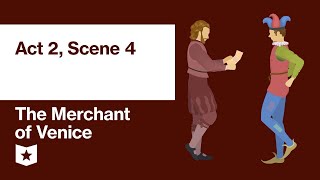 The Merchant of Venice by William Shakespeare  Act 2 Scene 4 [upl. by Blight]