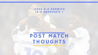 ITS WEMBLEY FOR LEEDS  🦚40 🐤 POST MATCH THOUGHTS [upl. by Irvin]