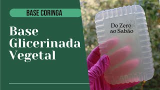 Como Fazer Base Glicerinada Vegetal Coringa  Receita Econômica e Simples [upl. by Otnas]