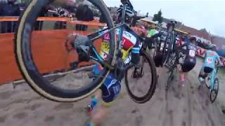 Elite Women Cyclo Cross Gullegem 5 Jan 19 [upl. by Eiralc374]