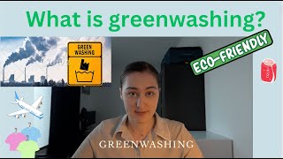 What is greenwashing [upl. by Hayalat932]