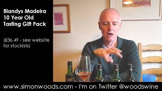 Wine Tasting with Simon Woods Tasting through 10 Year Old Blandys Madeiras [upl. by Aserret]