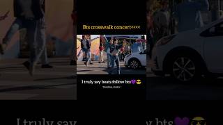 Bts crosswalk concert😍💃🕺tukur tukur song edit👀🤭btsbts dance videofunnytrendingdancelovesong [upl. by Enialahs]