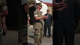 Commandant of the Marine Corps visits I MEF Marines [upl. by Kerad]