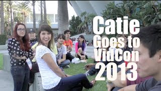 Catie Goes to VidCon 2013 [upl. by Enirak952]