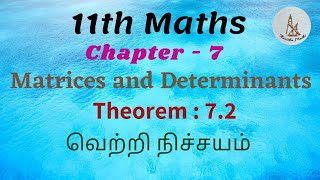 11th Maths Theorem  72 inTamil [upl. by Gardie]