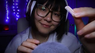 🎶 ASMR Late Night Tiny Comb Brushes Away Your Brain Knots For Relaxation ☁️ with ambient music [upl. by Recnal110]