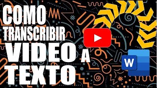 LA MEJOR IA PARA TRANSCRIBIR VIDEO O AUDIO A TEXTO [upl. by Barra213]