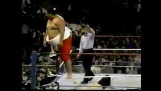 WWF Superstars Yokozuna Debut October 31 1992 [upl. by Garnet]