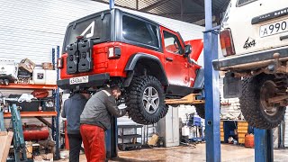 WRANGLER НА ГРАНИ РЕСУРСА ПОСТРОИЛИ ВТОРОЙ ЗАВОД СУЕТА В ГАРАЖЕ [upl. by Stoddart]